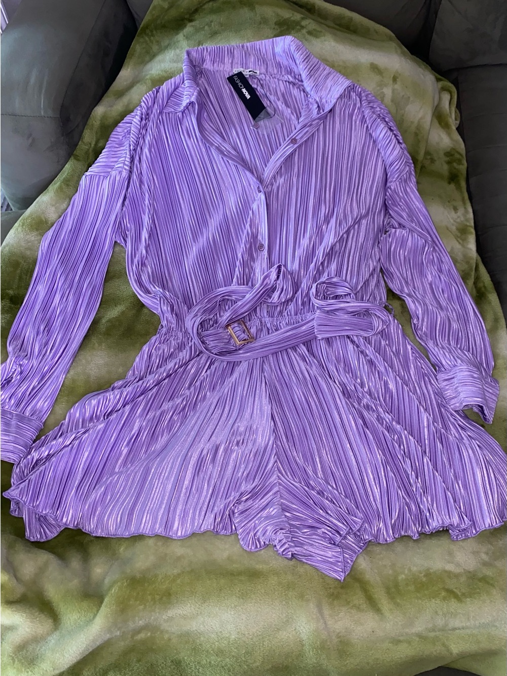 70’s inspired romper from Fashion Nova